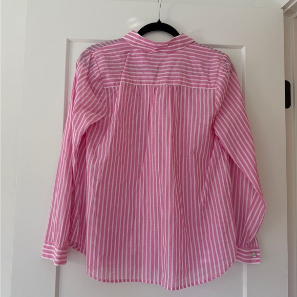 Pink Striped Button Down - Picture 2 of 2
